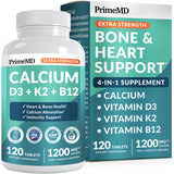 PrimeMD Calcium Supplement 1200mg front view
