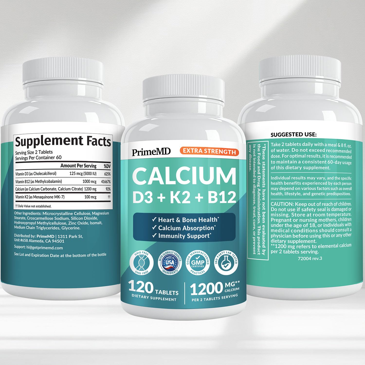 PrimeMD Calcium Supplement 1200mg lifestyle shot