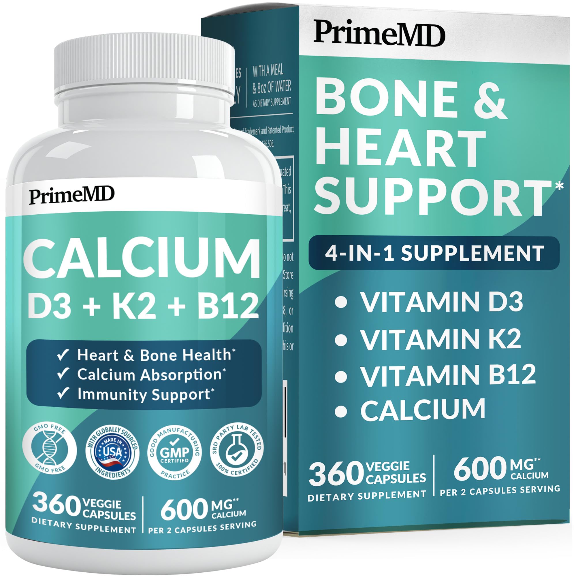 PrimeMD Calcium Supplement 295g front view