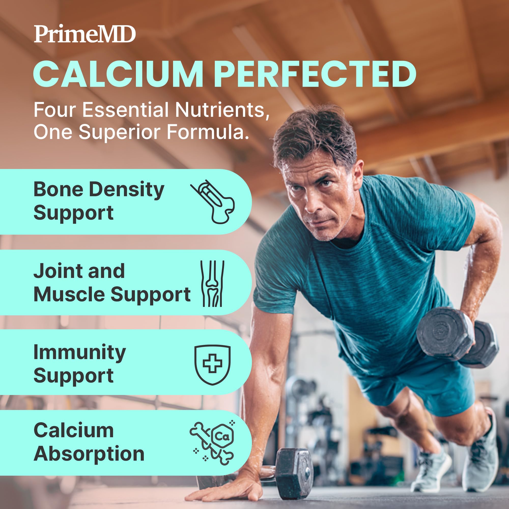 PrimeMD Calcium Supplement 4-in-1 Formula ingredients list