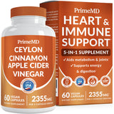 PrimeMD Ceylon Cinnamon Capsules front view with packaging
