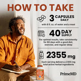 PrimeMD Ceylon Cinnamon capsules packaging details