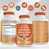 PrimeMD Ceylon Cinnamon Capsules packaging details