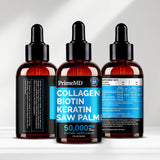 PrimeMD Liquid Collagen Peptides with glass of water