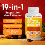 PrimeMD Maca Root & Ashwagandha Capsules back view