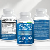 PrimeMD Methylated B Complex Capsules with a measuring spoon