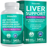 PrimeMD Milk Thistle Liver Support Supplement 350mg front view