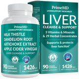 PrimeMD Milk Thistle Liver Support Supplement front view