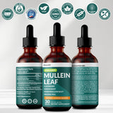 PrimeMD Mullein Leaf Drops 60ml packaging with ingredients visible