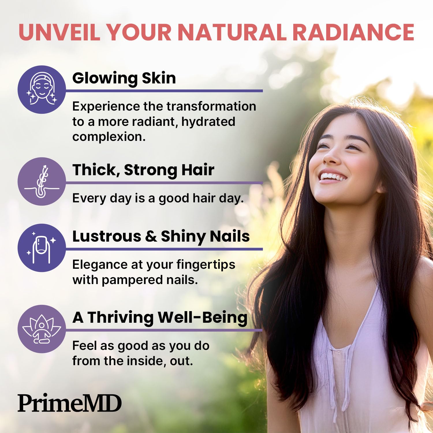 PrimeMD Multi Collagen Peptides Capsules 6810mg capsules close-up