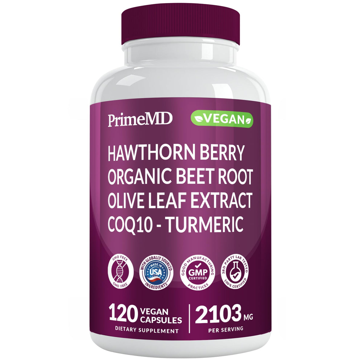 PrimeMD Nitric Oxide Supplement 150g front view