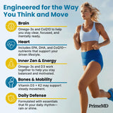 PrimeMD Omega-3 Fish Oil 2000mg softgel with lemon
