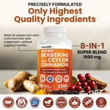 PrimeMD Super Berberine 1500 mg capsules lifestyle scene