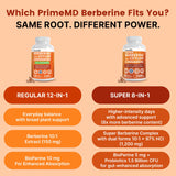 PrimeMD Super Berberine 1500 mg capsules nutritional information