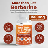 PrimeMD Super Berberine 1500 mg capsules side view