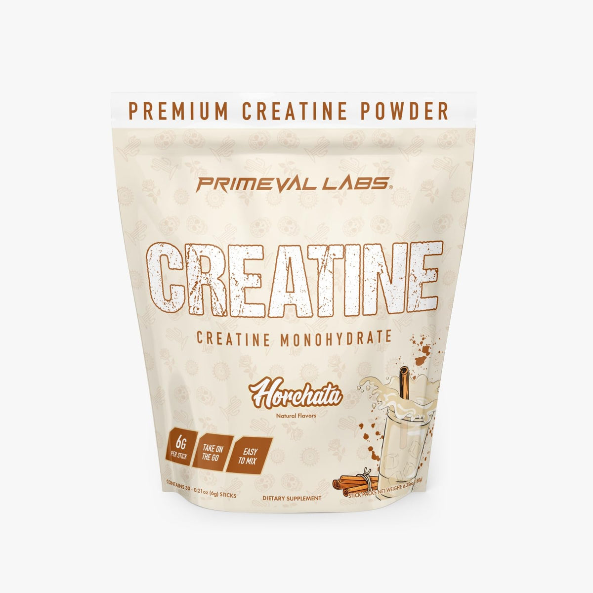 Primeval Labs Flavored Creatine 209g front view