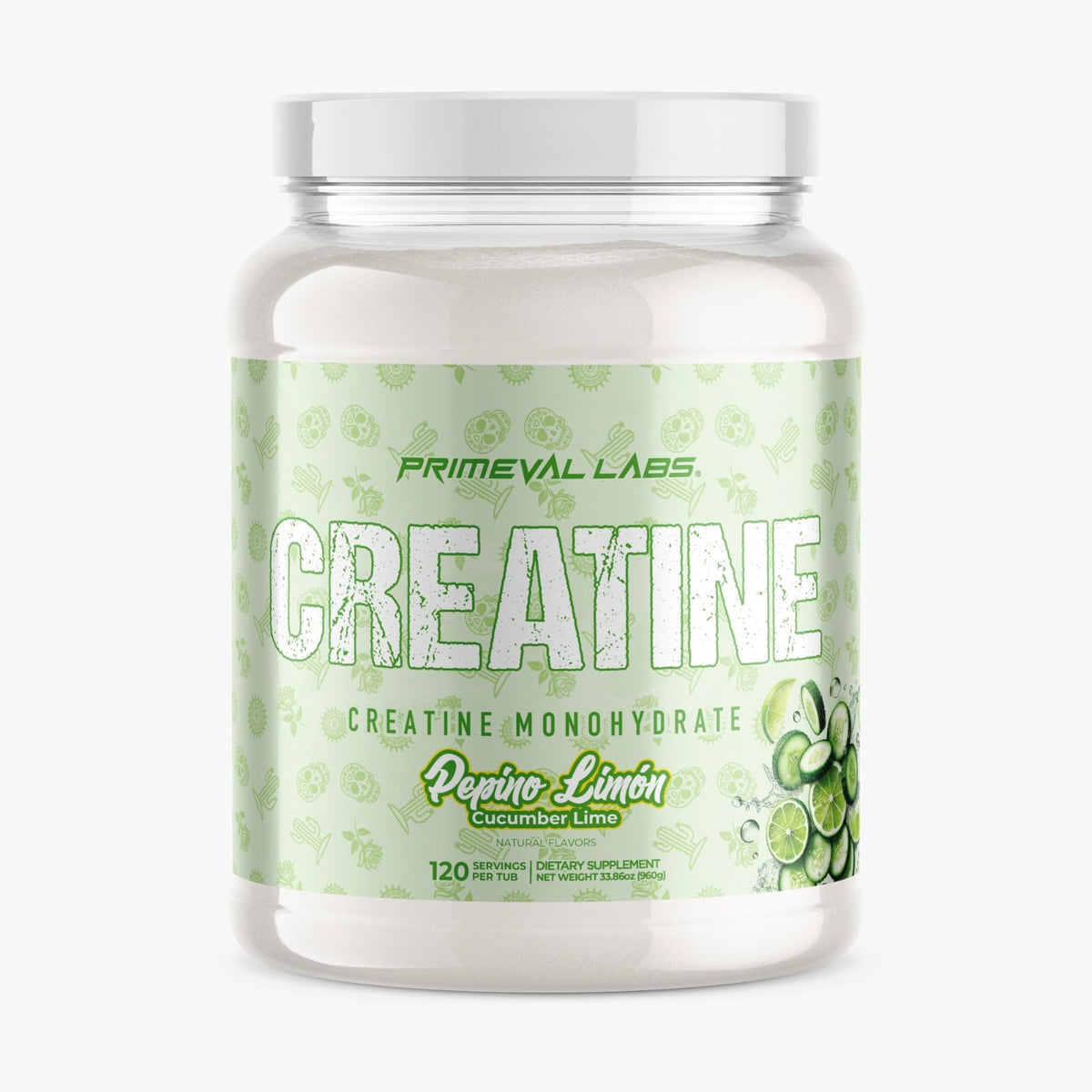 Primeval Labs Flavoured Creatine 370g front view