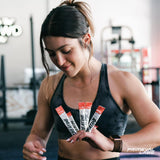 Primeval Labs Flavoured Creatine with workout gear