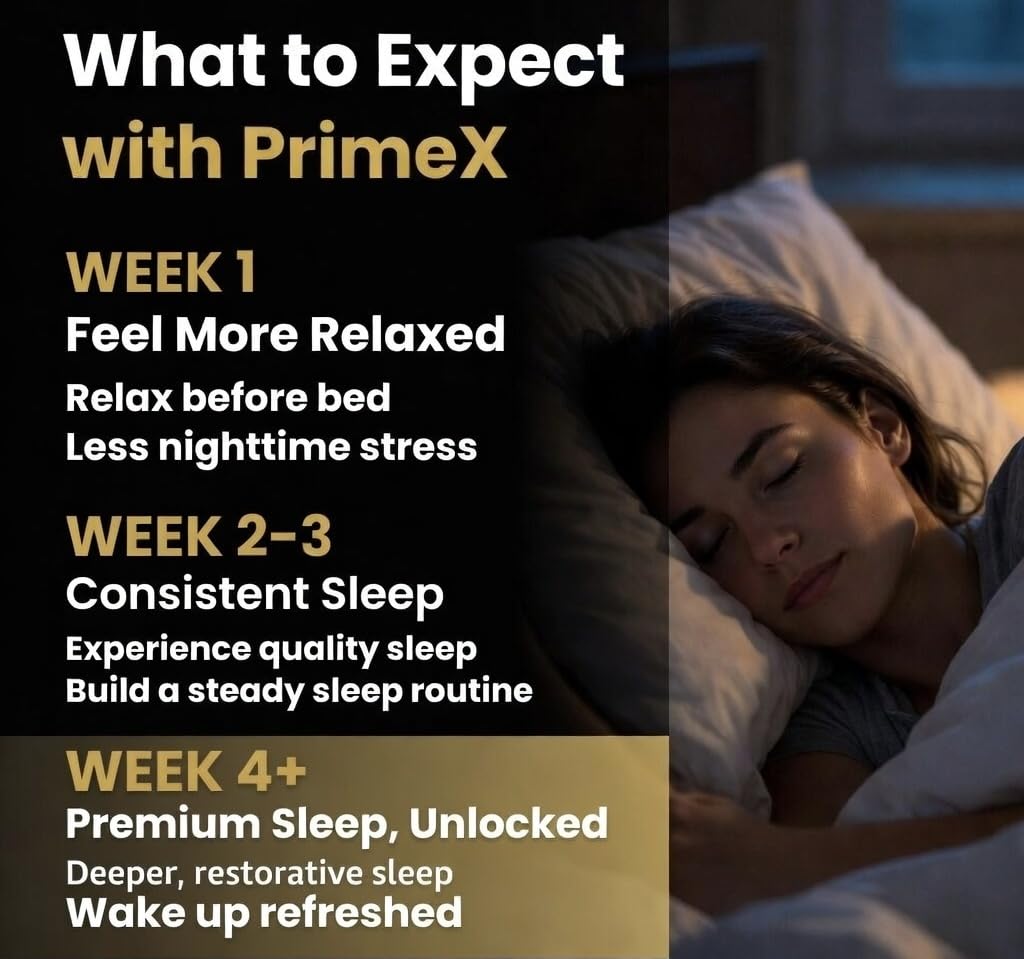 PrimeX Sleep and use Capsules packaging details
