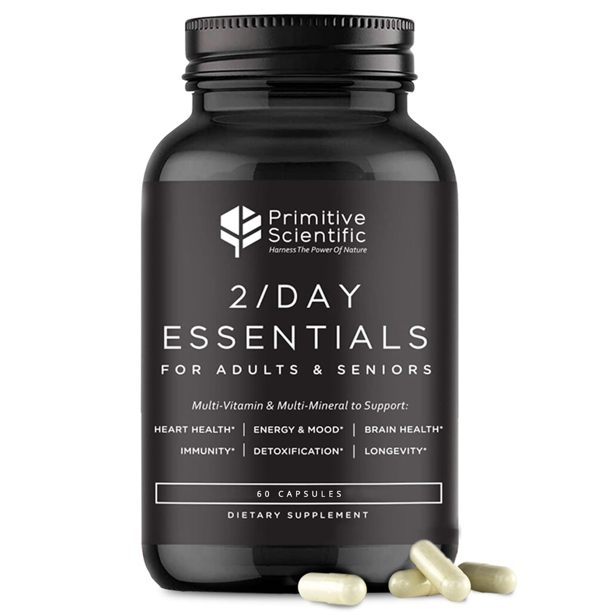 Primitive Scientific Whole Food Multivitamins front view