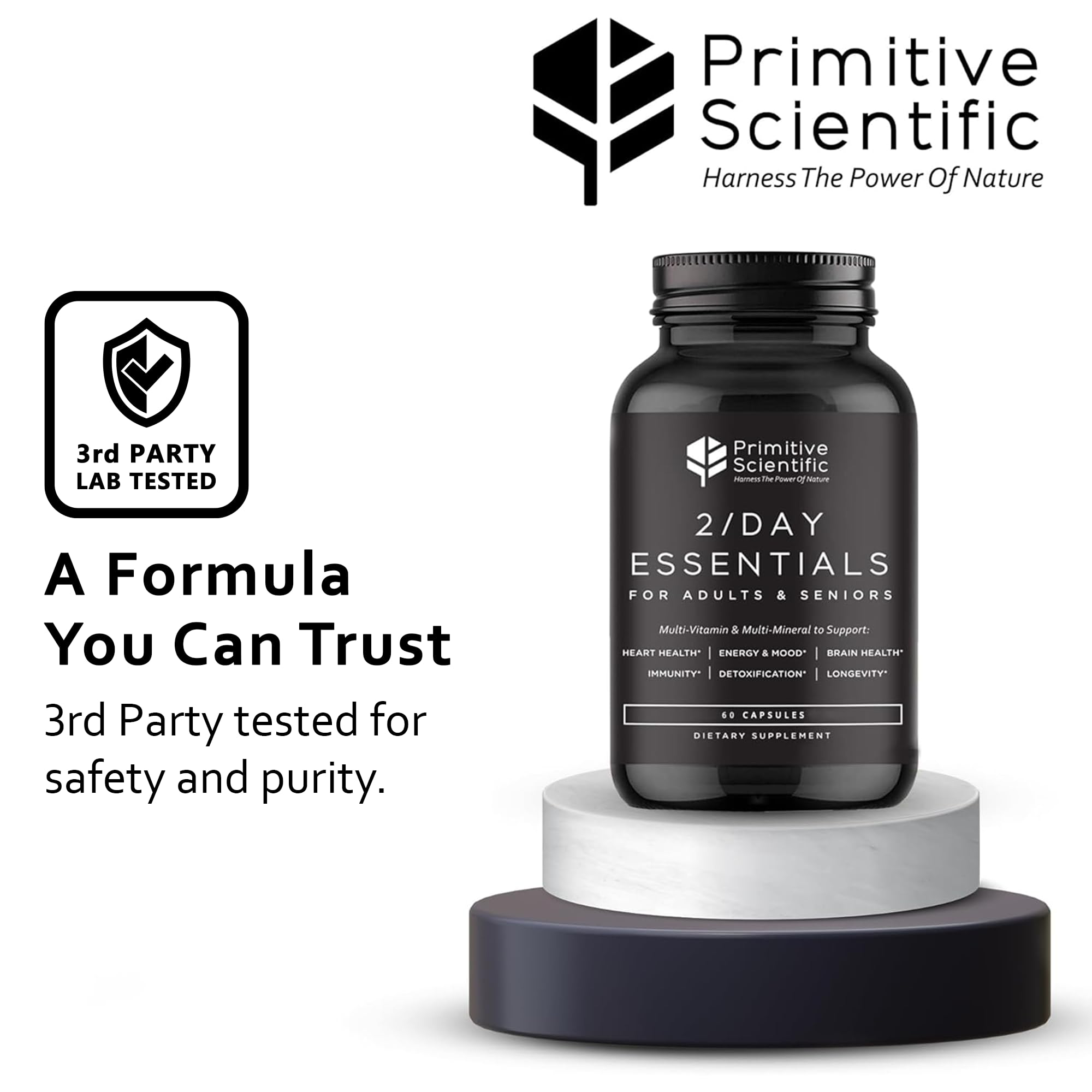 Primitive Scientific Whole Food Multivitamins packaging details