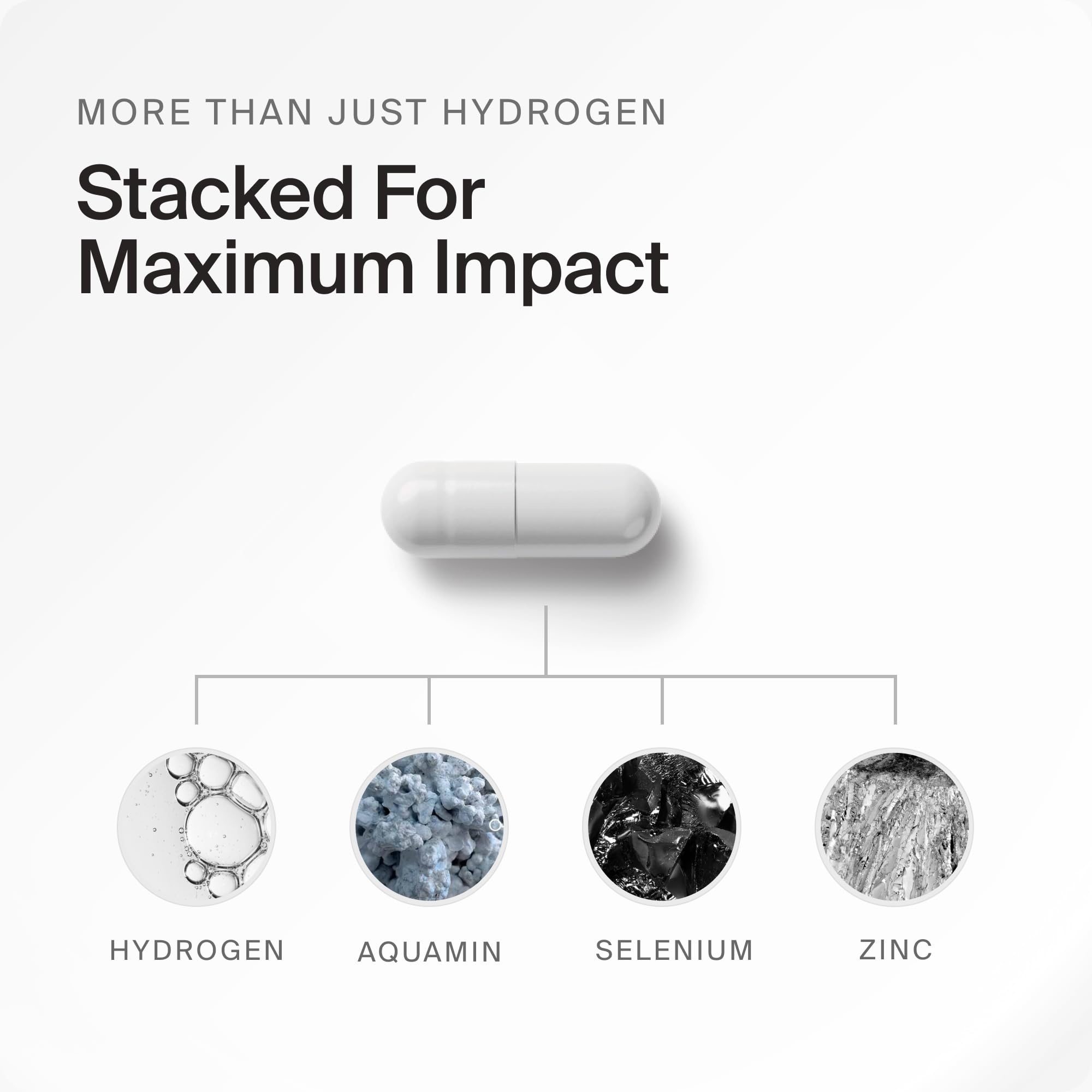 PRIMONUTRA DailyH2 capsules with a measuring cup