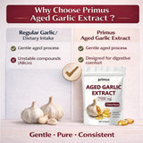 primus Odorless Aged Garlic Extract Softgels lifestyle scene