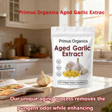 Primus Organics Aged Garlic Supplement lifestyle scene