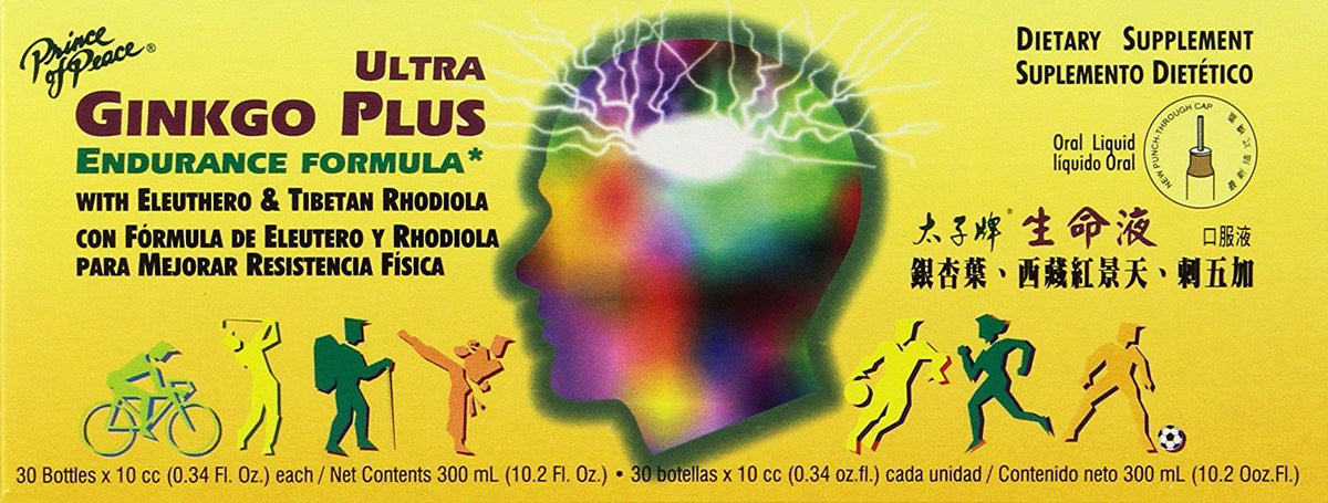 Prince Of Peace Ginkgo Biloba liquid supplement front view