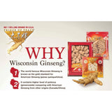 Prince Of Peace Ginseng roots brewed in tea