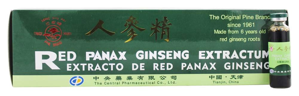 Prince Of Peace Red Panax Ginseng Extractum 30 vials front view