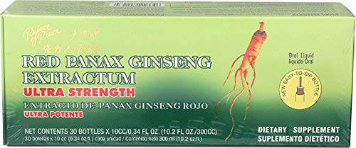 Prince Of Peace Red Panax Ginseng Extractum Ultra Strength 142g bottle side view