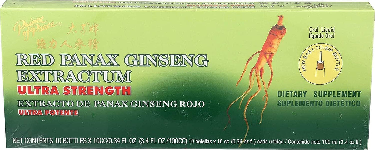Prince Of Peace Ultra Strength Red Panax Ginseng Extract 30 bottles in packaging