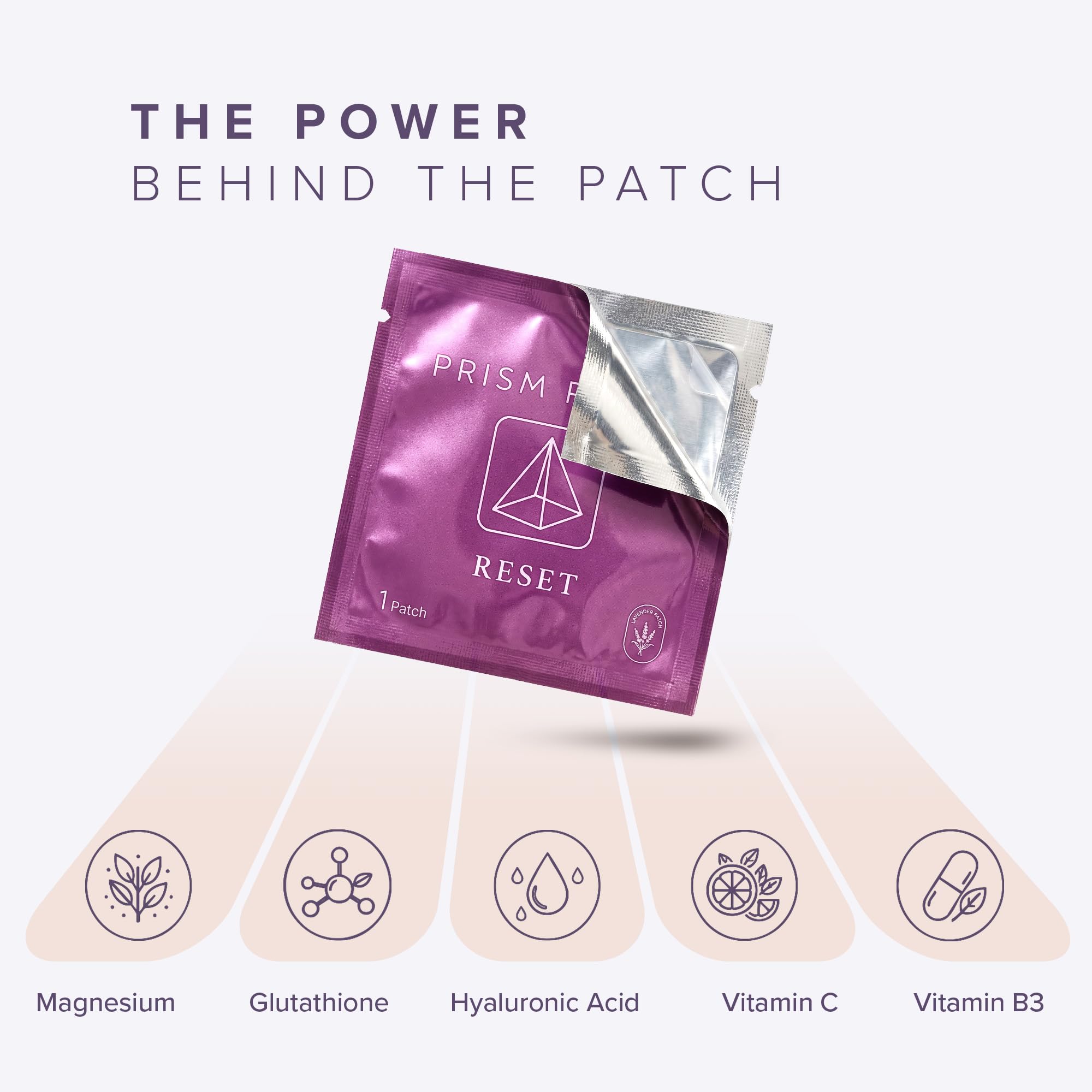 Prism Patch RESET Wellness Patches packaging and contents