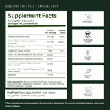 Pristene Macutene Lutein & Zeaxanthin ingredients list