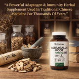 PRISTINE'S Astragalus Root Extract 1000mg capsules with measuring spoon