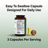 PRISTINE'S Longevity Complete supplement displayed with other health products
