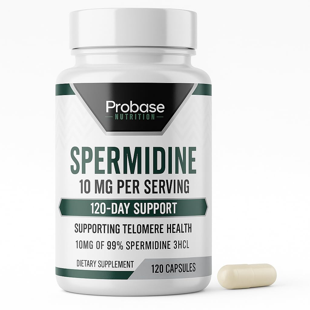 Probase Nutrition Spermidine Capsules 40g front view