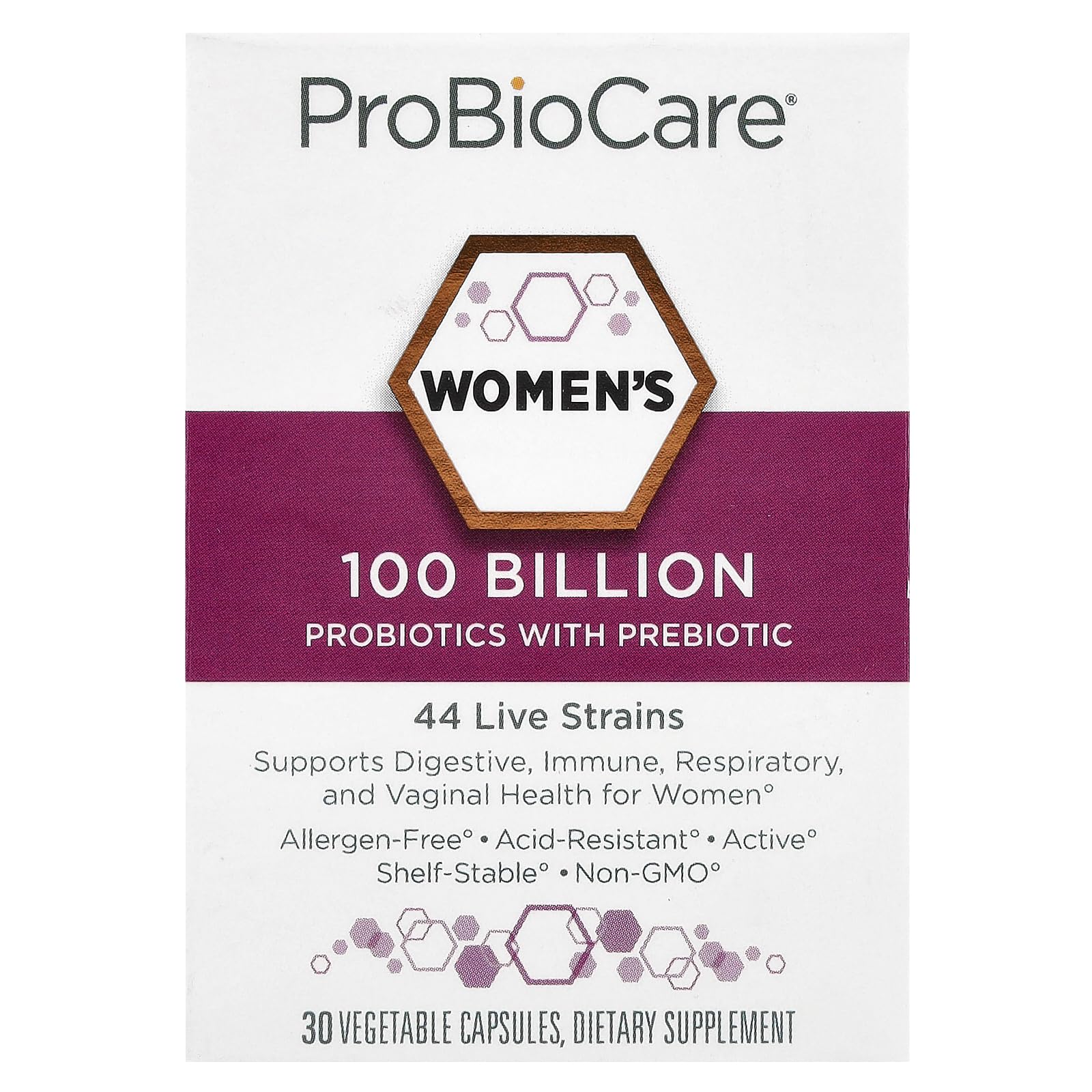 ProBioCare Probiotic Supplement 28g front view