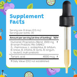 Probonix Probiotic Drops for Kids 50g bottle side view