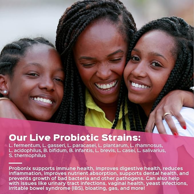 Probonix Probiotics for Women 50g with unheated drink