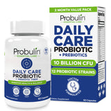 Probulin Daily Care Probiotic Capsules bottle front view
