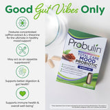 Probulin Total Care Mood Probiotic close-up of capsules