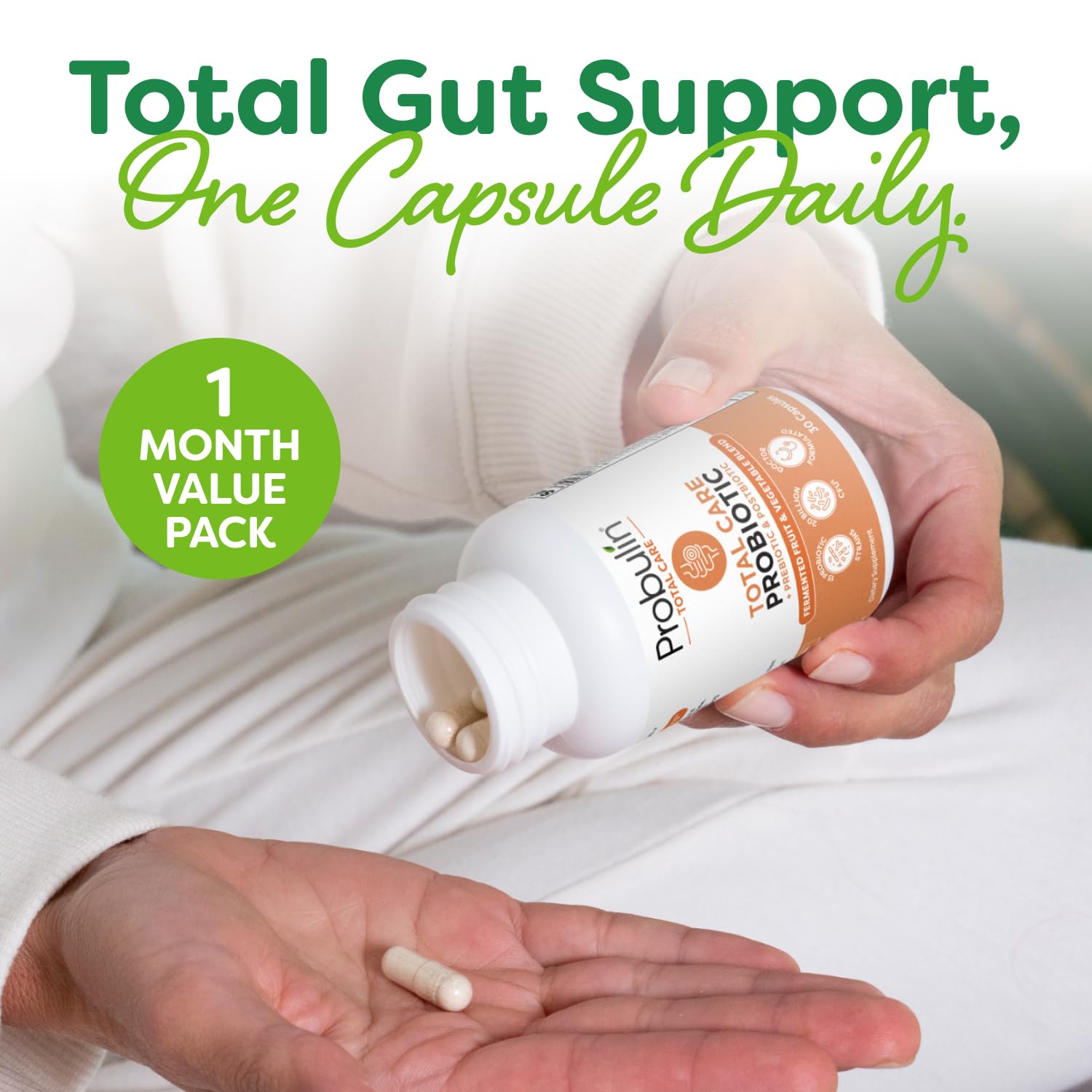 Probulin Total Care Probiotic Supplements ingredients list