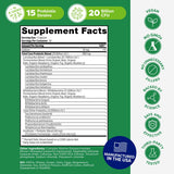Probulin Total Care Probiotic Supplements lifestyle scene with fruits