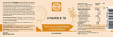 Procapsin Vitamin E softgel capsules displayed with other supplements