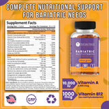 ProCare Health Bariatric Multivitamin 30 Tablets back view