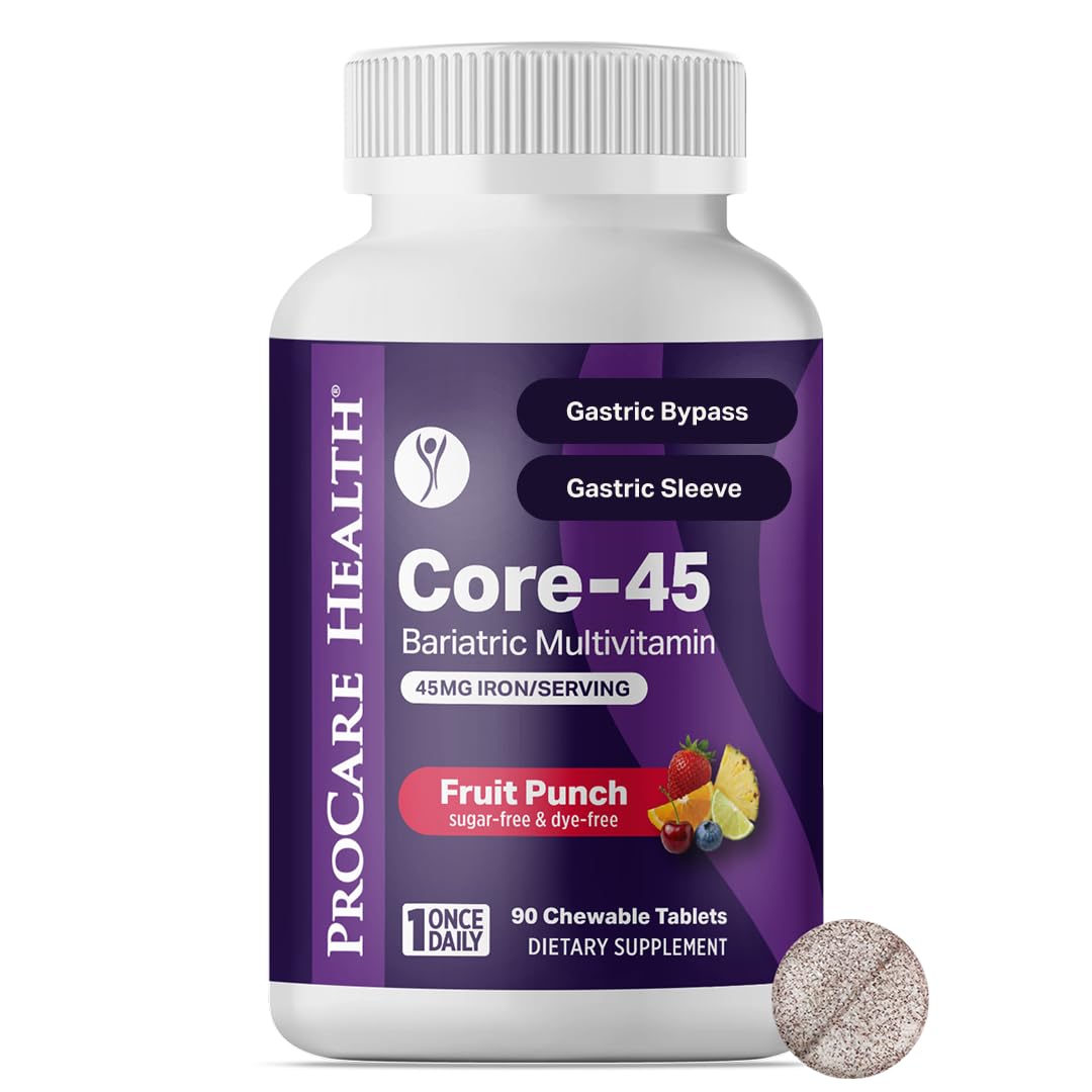 ProCare Health Bariatric Multivitamin chewable tablets front view