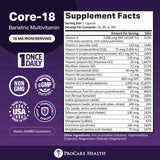 ProCare Health Bariatric Multivitamin with Iron bottle side view