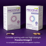 Proceive Women capsules on a wooden table
